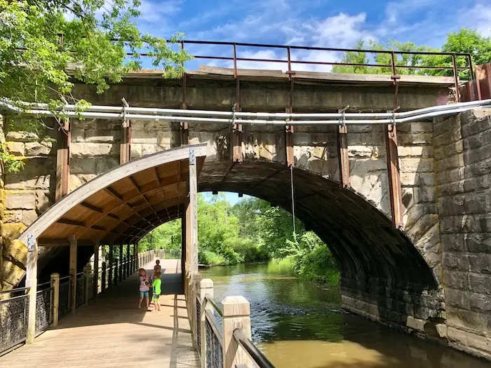 Bridge-at-Mill-Creek-Park-North Dexter MI