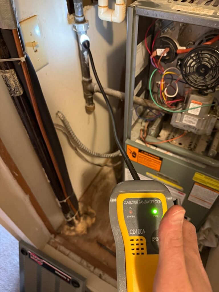 Gas leak detection service
