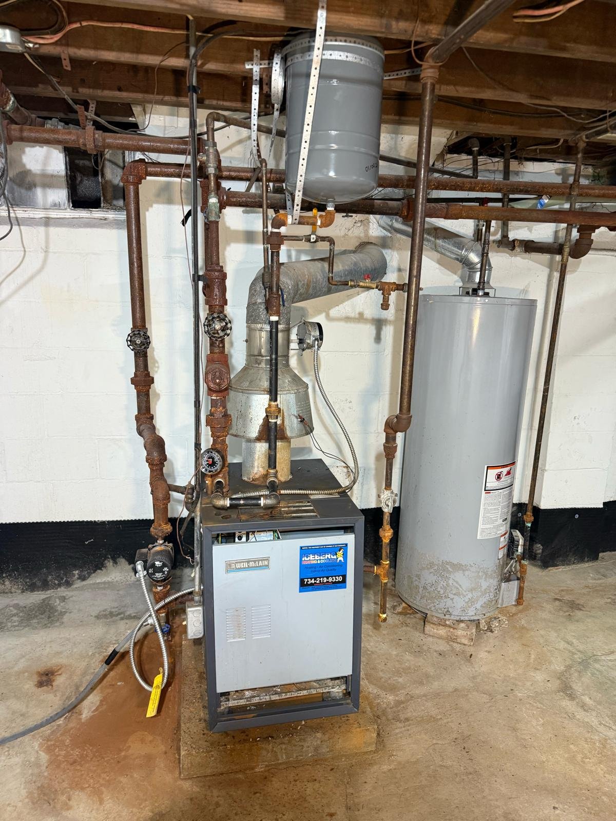 Boiler service in Dexter